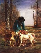 constant troyon gamekeeper oil painting picture wholesale